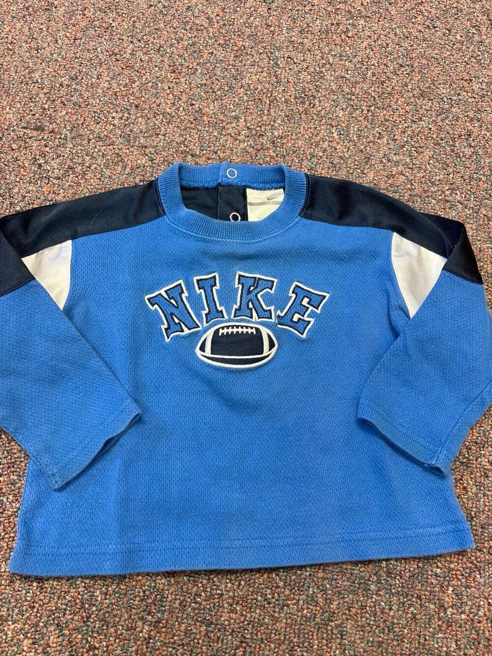 Nike Football Sweatshirt Size 24 Months Blue